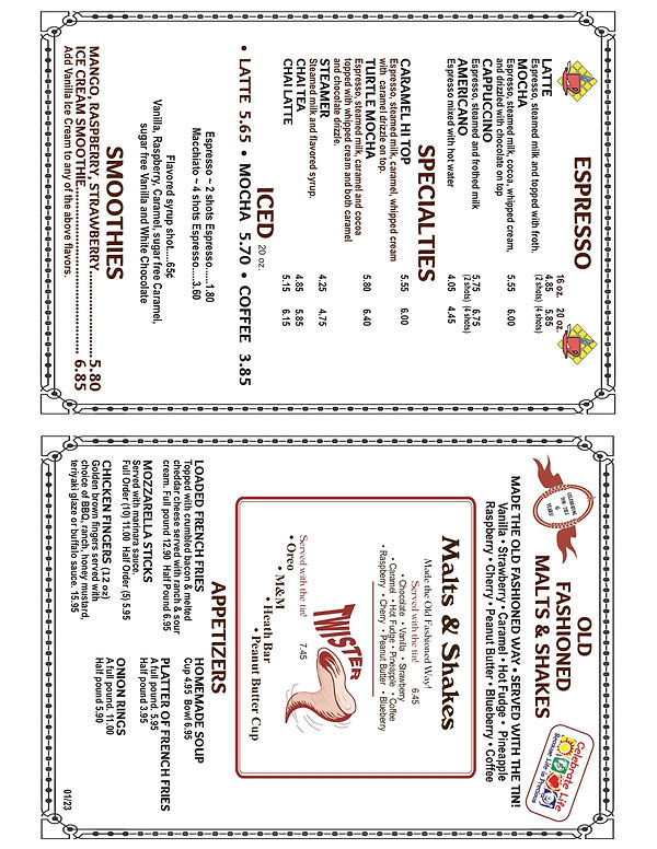 MENUS gormansrestaurant